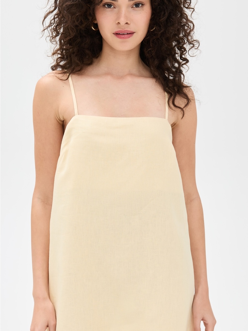 Reformation Aubree Linen Dress